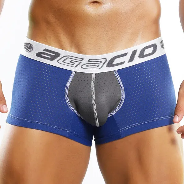 Agacio Vibrators Agacio AG5852 Zaki Smart OpenHole Mesh Boxer Agacio Vibrators Agacio AG5852 Zaki Smart OpenHole Mesh Boxer