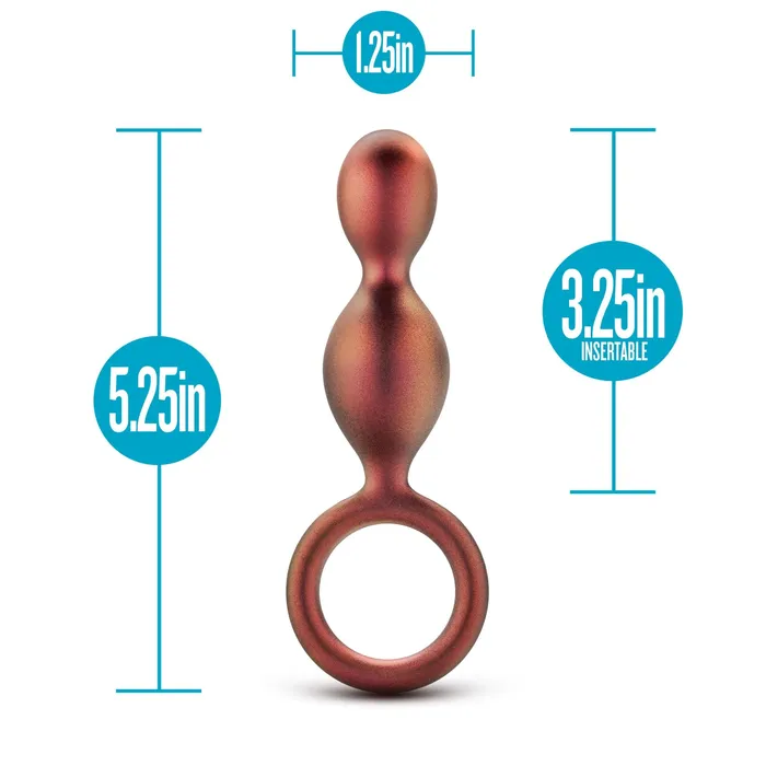 Anal Anal Adventures Matrix Duo Loop Plug Copper Blush Novelties Anal Anal Adventures Matrix Duo Loop Plug Copper Blush Novelties