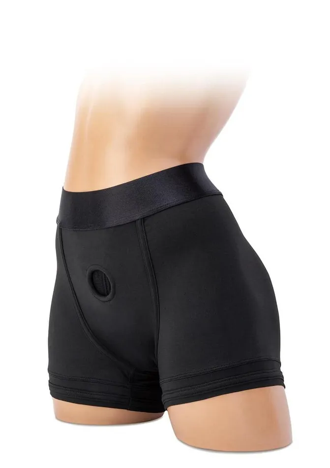 Anal Whip Smart Soft Packing Boxer Brief Medium Black Anal Whip Smart Soft Packing Boxer Brief Medium Black