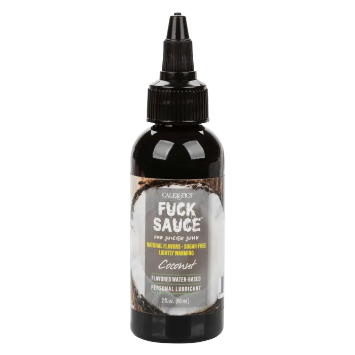 CalExotics Lubricants Fuck Sauce Flavored Water Based Personal Lubricant 2 Oz Coconut CalExotics Lubricants Fuck Sauce Flavored Water Based Personal Lubricant 2 Oz Coconut