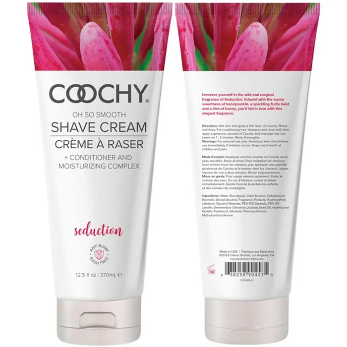 Coochy Oh So Smooth Shave Cream Seduction 125 Oz Classic Brands Female Sex Toys Coochy Oh So Smooth Shave Cream Seduction 125 Oz Classic Brands Female Sex Toys