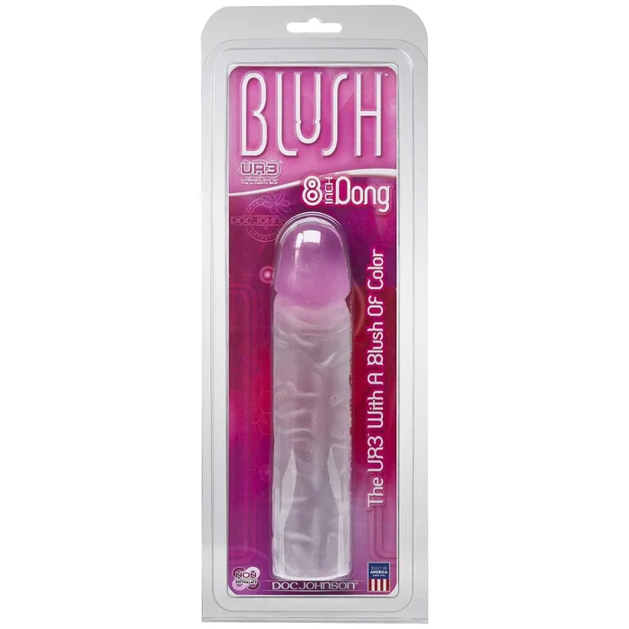 Dildos Blush Ultraskyn 8 Inch Dong Doc Johnson