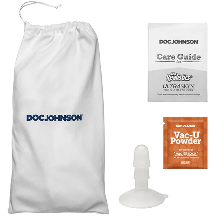 Doc Johnson Signature Cocks the Flesh Mechanic 75 Cock With Removable VacULock Suction Cup Vanilla Dildos Doc Johnson Signature Cocks the Flesh Mechanic 75 Cock With Removable VacULock Suction Cup Vanilla Dildos