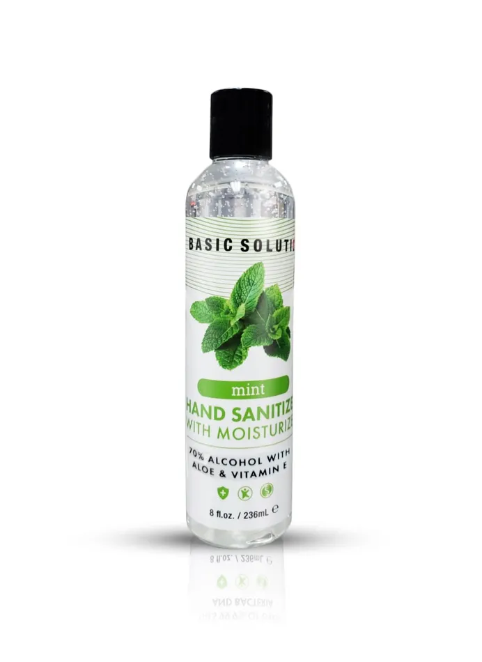 Female Sex Toys Topco Basic Solutions Hand Sanitizer With Moisturizer Mint 8 Oz 236ml Female Sex Toys Topco Basic Solutions Hand Sanitizer With Moisturizer Mint 8 Oz 236ml