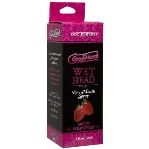 Good Head Wet Head 2 Oz Sweet Strawberry Doc Johnson Male Sex Toys Good Head Wet Head 2 Oz Sweet Strawberry Doc Johnson Male Sex Toys