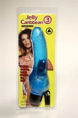 Jelly Caribbean 3 Blue Golden Triangle Vibrators