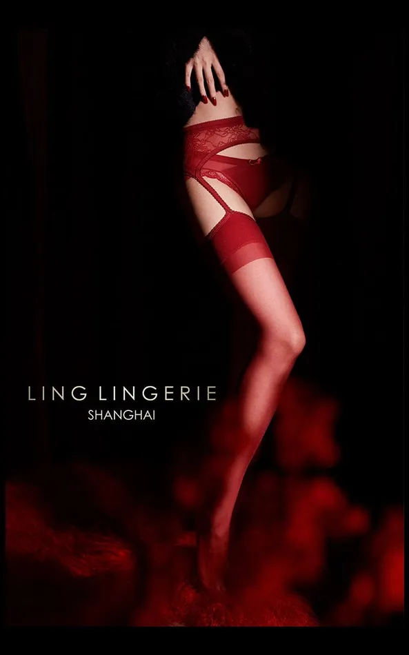 LING Lust Lace Top Stocking LING Couples
