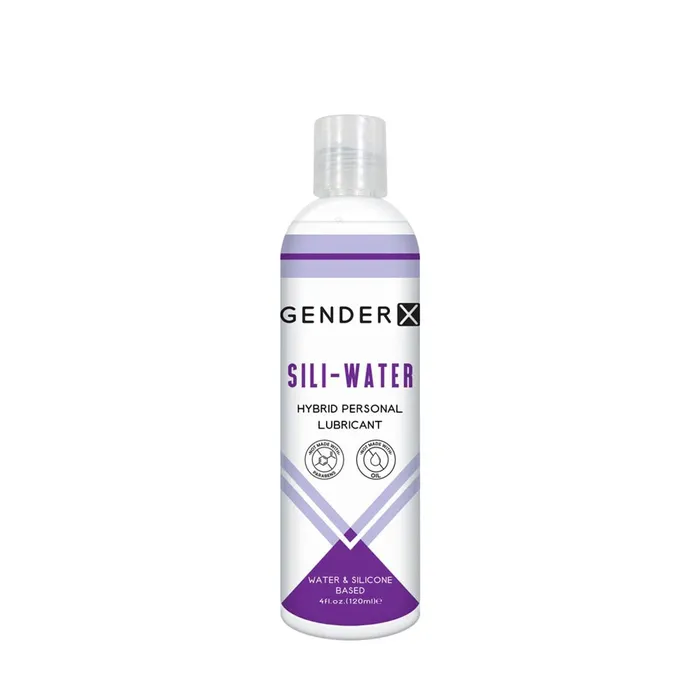 Lubricants SiliWater Hybrid Lubricant 4 Oz Evolved Gender X