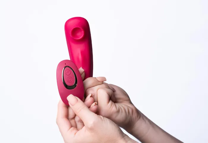 Maia Toys Female Sex Toys Remi 15Function Rechargeable Remote Control Suction Panty Vibe Red Maia Toys Female Sex Toys Remi 15Function Rechargeable Remote Control Suction Panty Vibe Red