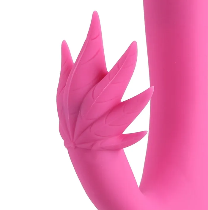 Maia Toys Vibrators Maui 420 Series Dual Motor GSpot Pot Leaf Rechargeable Vibrator Pink Maia Toys Vibrators Maui 420 Series Dual Motor GSpot Pot Leaf Rechargeable Vibrator Pink