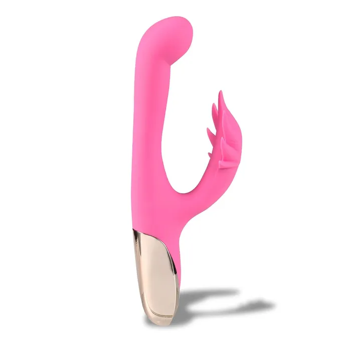Maia Toys Vibrators Maui 420 Series Dual Motor GSpot Pot Leaf Rechargeable Vibrator Pink Maia Toys Vibrators Maui 420 Series Dual Motor GSpot Pot Leaf Rechargeable Vibrator Pink