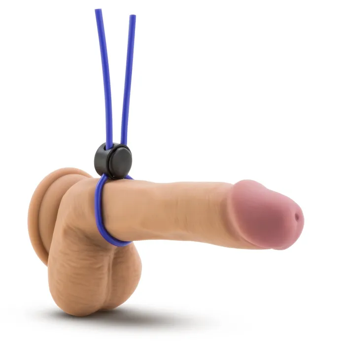 Male Sex Toys Blush Novelties Stay Hard Silicone Loop Cock Ring Blue Male Sex Toys Blush Novelties Stay Hard Silicone Loop Cock Ring Blue