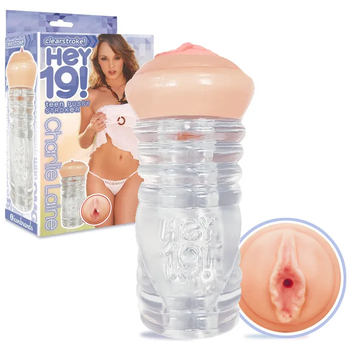 Male Sex Toys Icon Brands Hey 19 Clear Stroker Charlie Laine