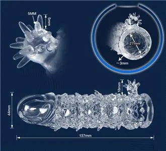 Male Sex Toys NyoKii Dragon Scale Penis Sleeve PS10