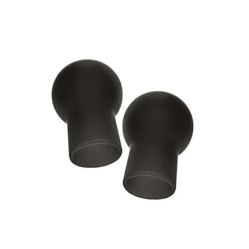 Nipple Play Silicone Advanced Nipple Suckers Black CalExotics Anal Nipple Play Silicone Advanced Nipple Suckers Black CalExotics Anal