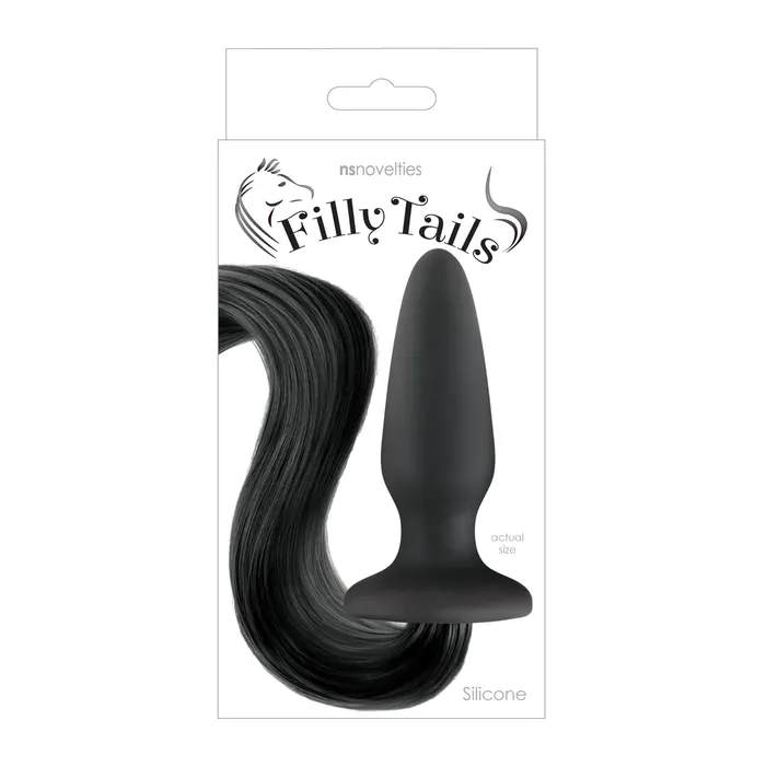 nsnovelties Anal Filly Tails Black