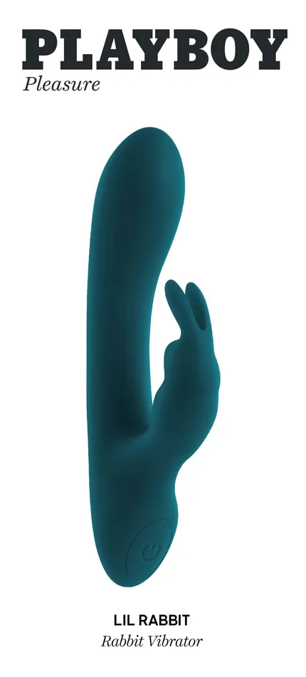 Playboy Little Rabbit Deep Teal Vibrators Playboy Little Rabbit Deep Teal Vibrators