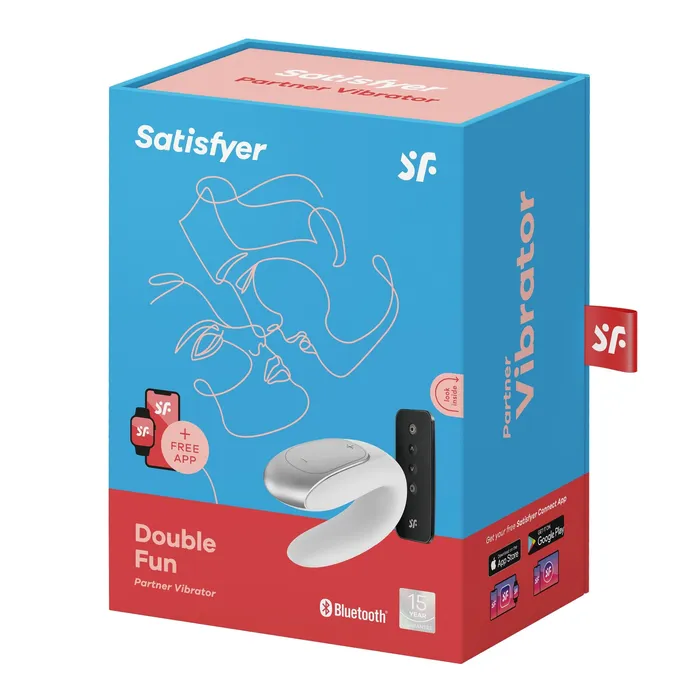 Satisfyer Double Fun White Dildos Satisfyer Double Fun White Dildos