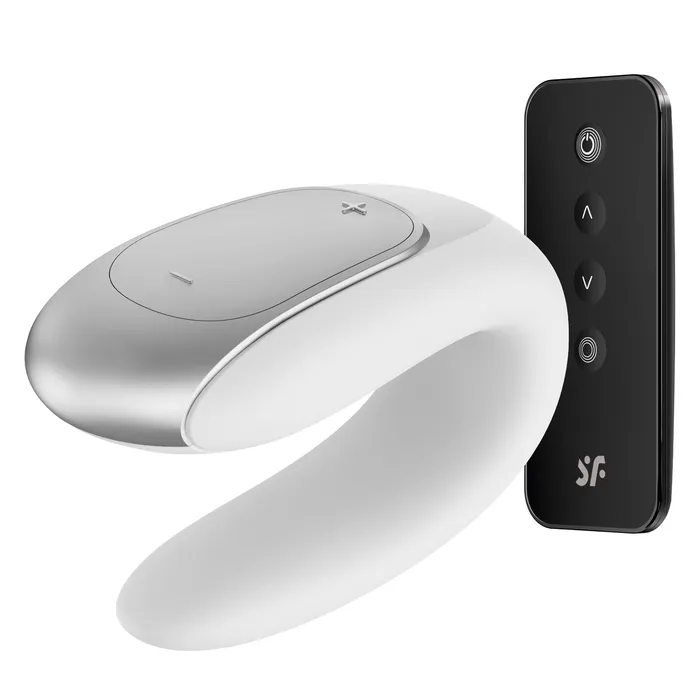 Satisfyer Double Fun White Dildos Satisfyer Double Fun White Dildos