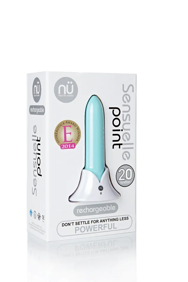 Sensuelle Vibrators Sensuelle Point 20 Function Bullet T Blue