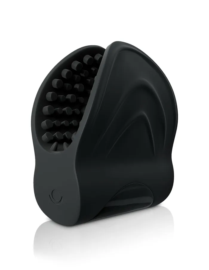 Vibrating Silicone Edger Trainer Black Sir Richards Anal