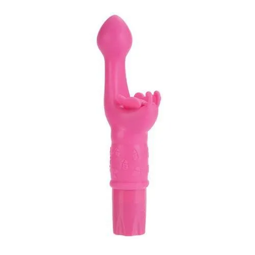 Vibrators CalExotics Silicone Butterfly Kiss Pink
