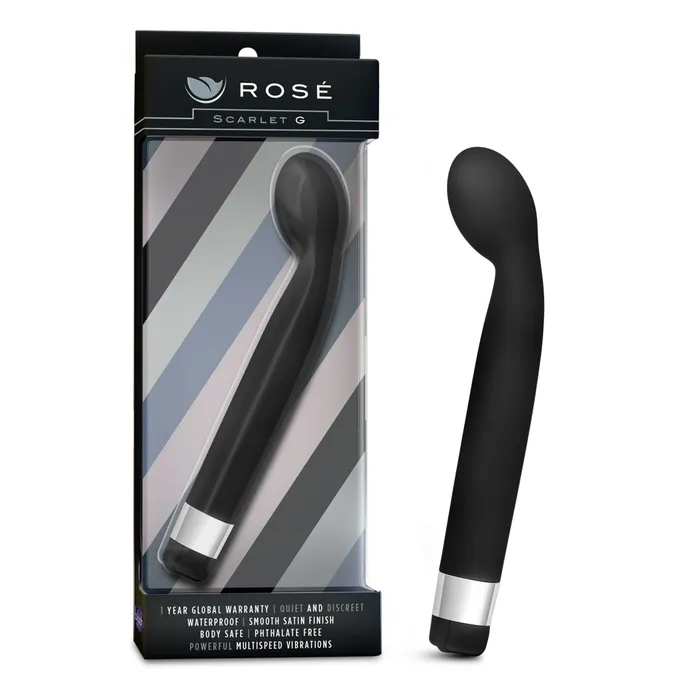 Vibrators Rose Scarlet G Black Blush