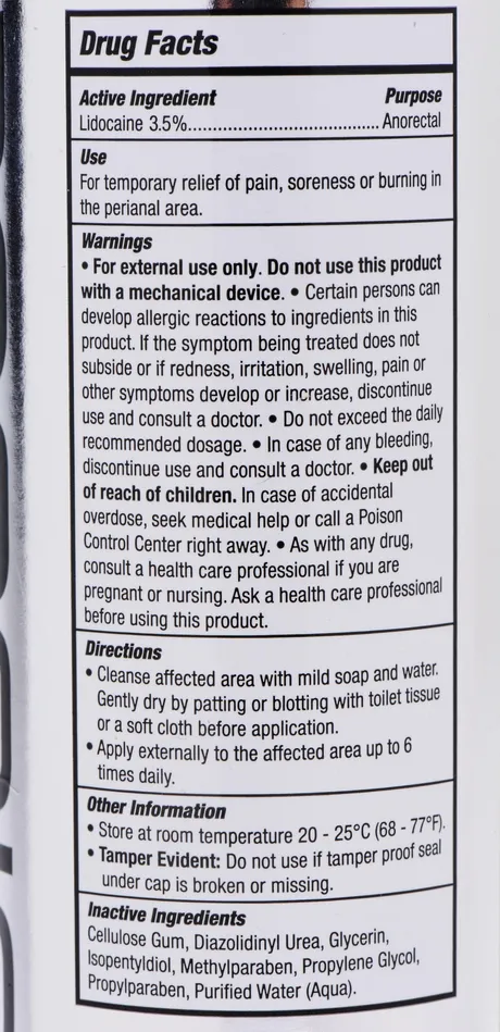 XR Brands Passion Lubricant Lubricants Passion Anal Desensitizing Lubricant 825 Oz