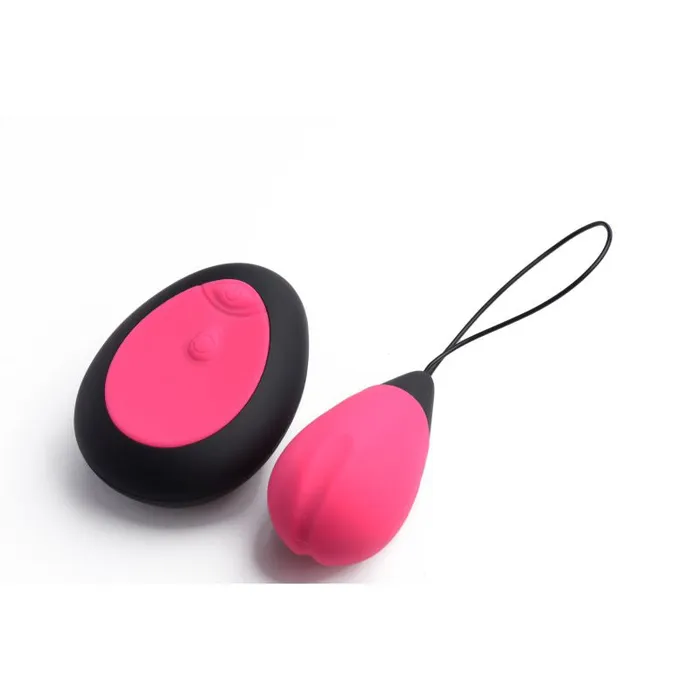 10X Vibrating Egg wRemote Pink Bang Vibrators
