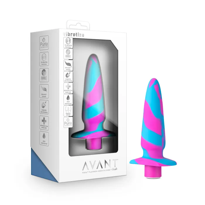Anal Avant Avant Vibrotize Plug Fuchsia