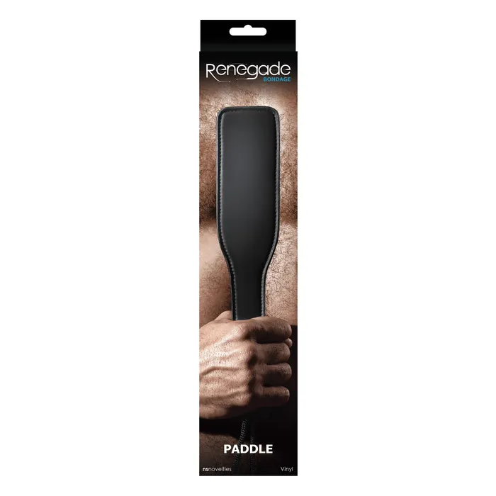 Anal nsnovelties Renegade Bondage Paddle Black