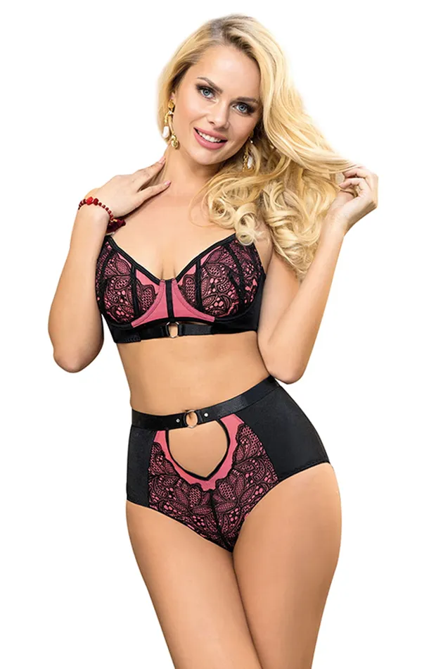 Anal YesX YesX YX831 Bra Set Pink Anal YesX YesX YX831 Bra Set Pink