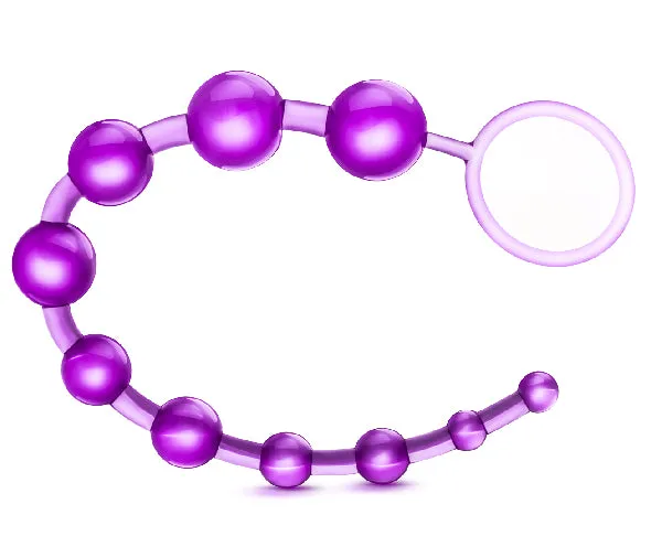 B Yours Basic Beads Purple Blush Anal