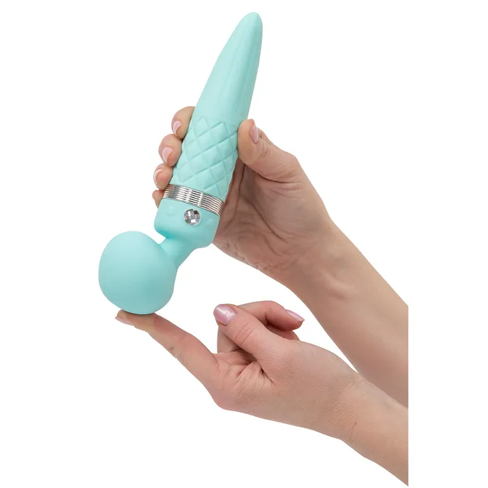 BMS Vibrators Pillow Talk Sultry Wand Assorted Colors BMS Vibrators Pillow Talk Sultry Wand Assorted Colors