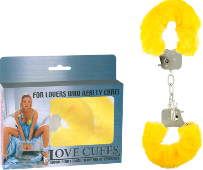 Couples Nanma Love Cuffs Yellow Sex Toy Adult Pleasure