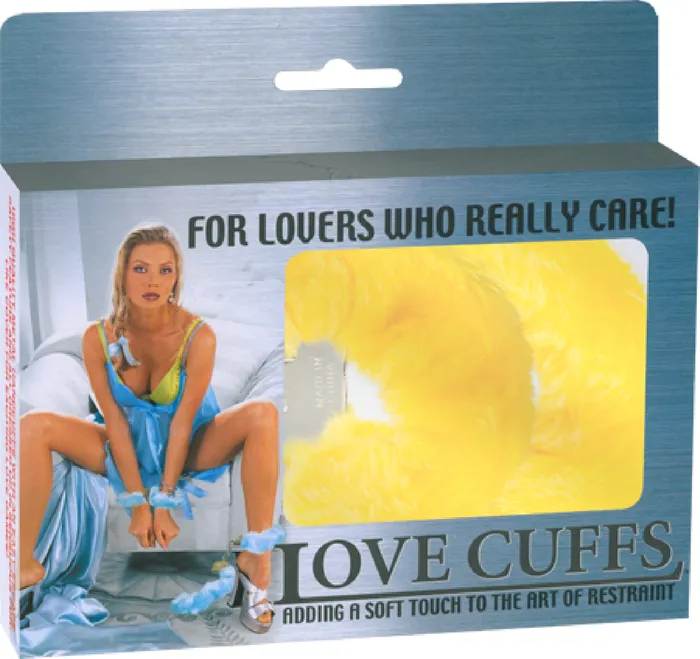 Couples Nanma Love Cuffs Yellow Sex Toy Adult Pleasure