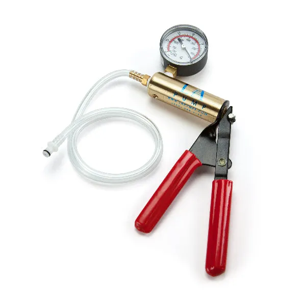 Deluxe Hand Pump with Gauge LA Pump Male Sex Toys
