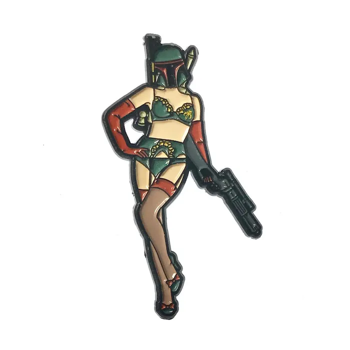 Geeky Kinky Vibrators Geeky Kinky Miss Fett Pin