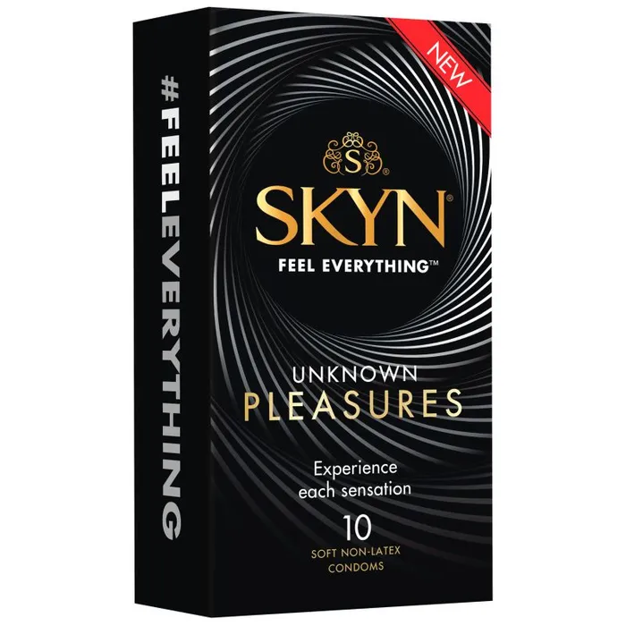 LifeStyles SKYN Unknown Pleasures Condoms 10 Dildos