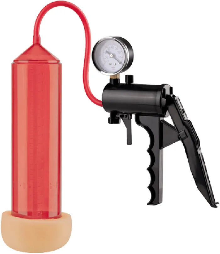 Nanma Male Sex Toys Lust Pumper 8 Pump W Gauge Ass Red Sex Toy Adult Pleasure