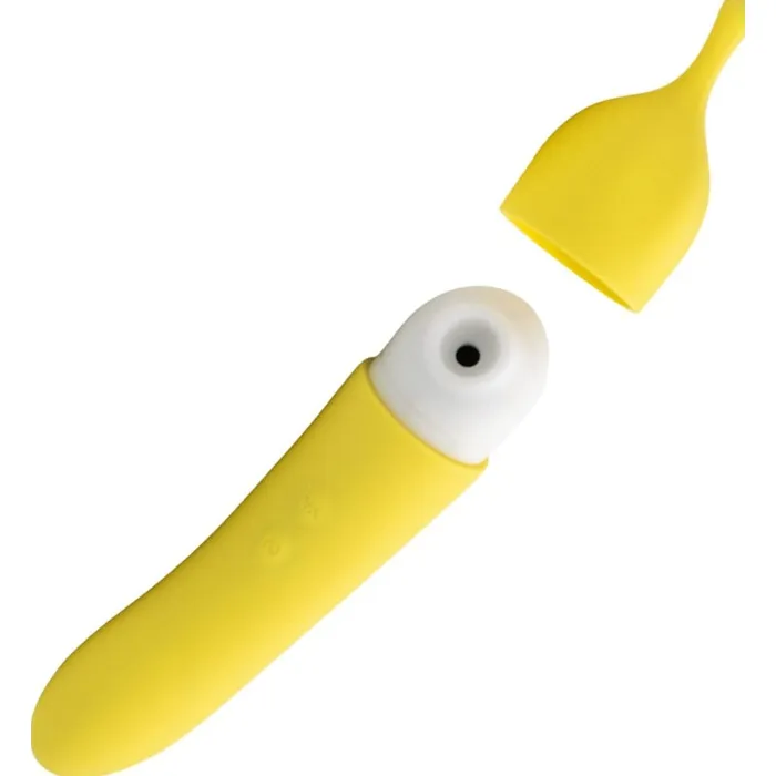 Natalies Toy Box Banana Cream Air Pulse GSpot Vibrator Vibrators