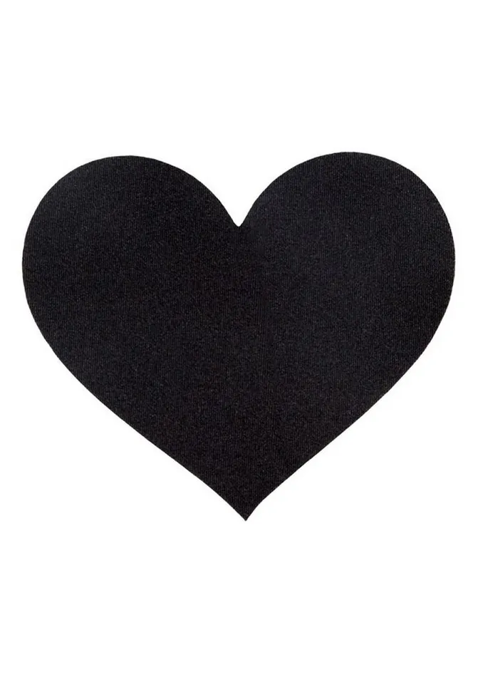 Peekaboos Anal Classic Black Heart Pasties Peekaboos Anal Classic Black Heart Pasties