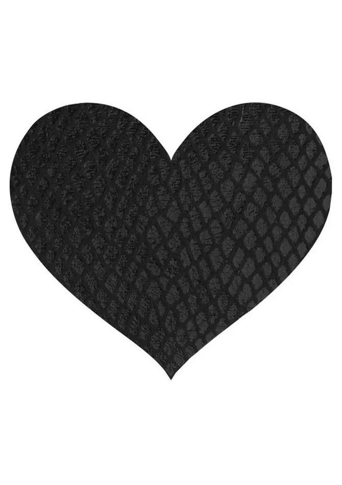 Peekaboos Anal Classic Black Heart Pasties Peekaboos Anal Classic Black Heart Pasties