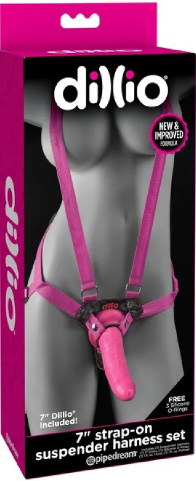 Pipedreams Female Sex Toys 7 StrapOn Suspender Harness Set
