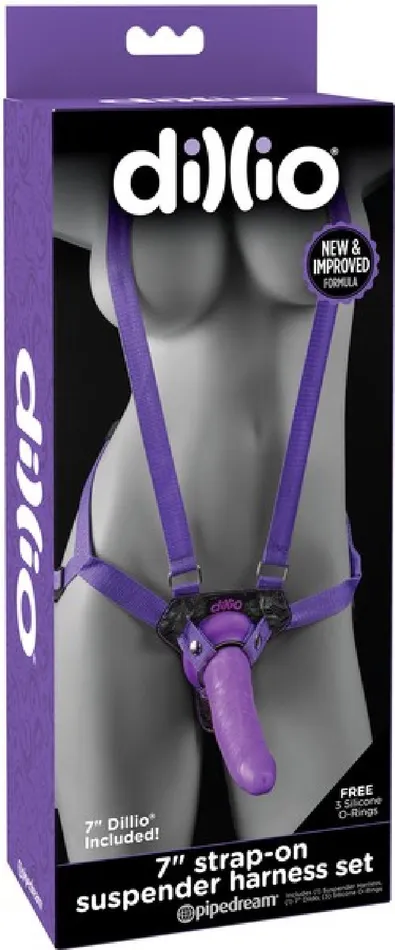 Pipedreams Female Sex Toys 7 StrapOn Suspender Harness Set