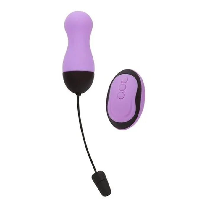 PowerBullet Female Sex Toys Remote Control Vibrating Egg Purple