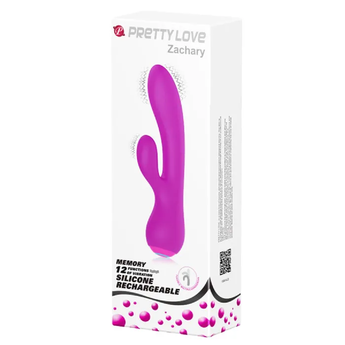 Pretty Love Vibrators Rechargeable Zachary Purple