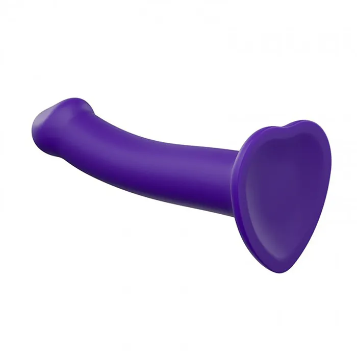 StrapOnMe StraponMe Bendable Dual Density SemiRealistic Dil Purple Female Sex Toys