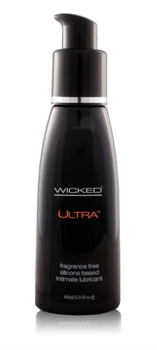 Ultra Silicone Lubricant 2 Oz Wicked Sensual Care Female Sex Toys