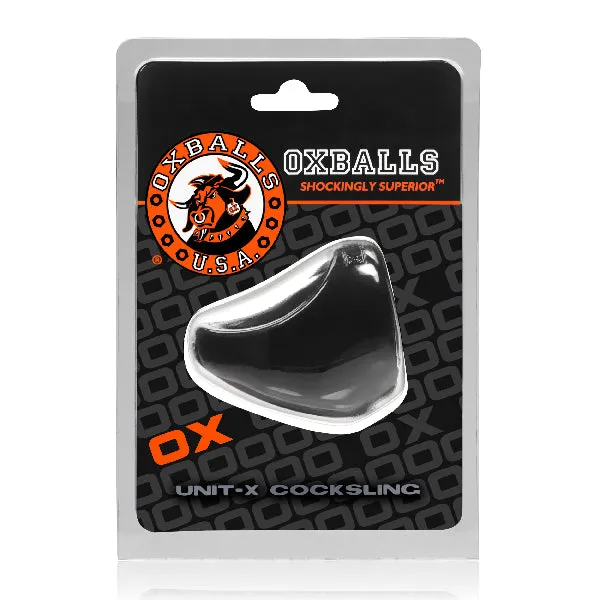 Unit X Cocksling Black OxBalls Anal